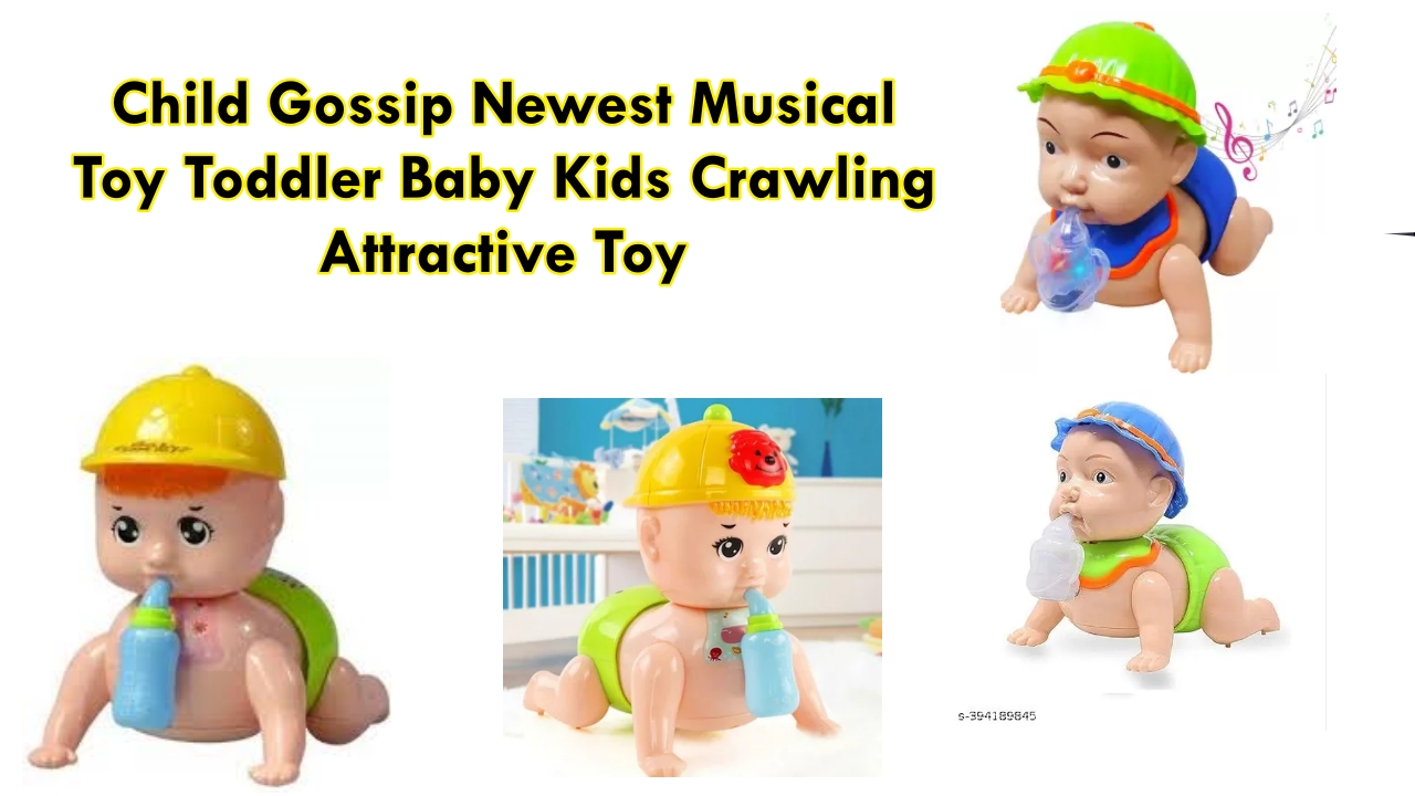 Child Gossip Newest Musical Toy Toddler Baby Kids Crawling Attractive Toy