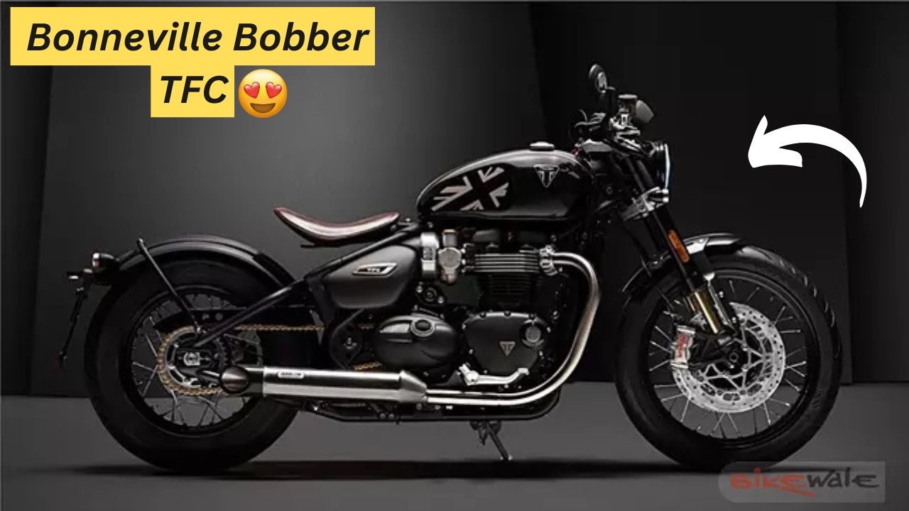 Triumph Unveils the Exclusive Bonneville Bobber TFC